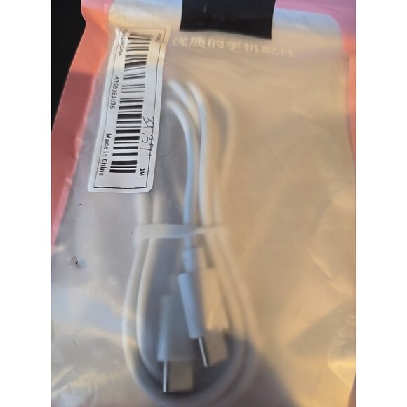 3pcs 1m 1.5m USB-C to USB-C Cable PD Charger Cord For Samsung/iPhone 15 16 17 - Picture 3 of 4